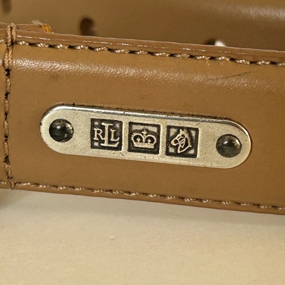 Lauren Ralph Lauren Tan Leather Belt - Picture 3 of 10